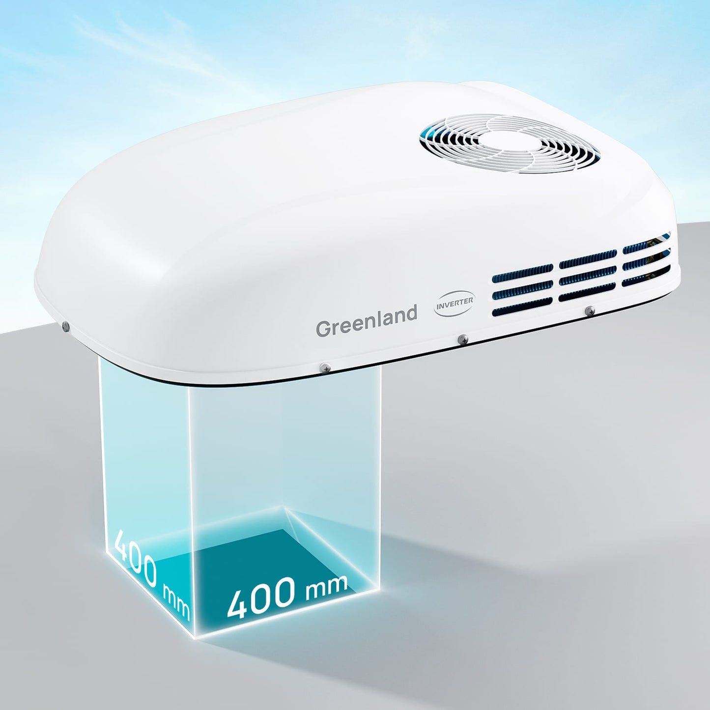 Climatiseur inverseur pour camping-car Groenland 3 600 W 220-240 V (version européenne)