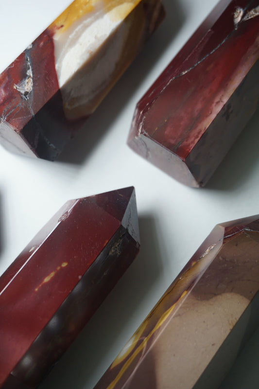 mookaite jasper crystal tower