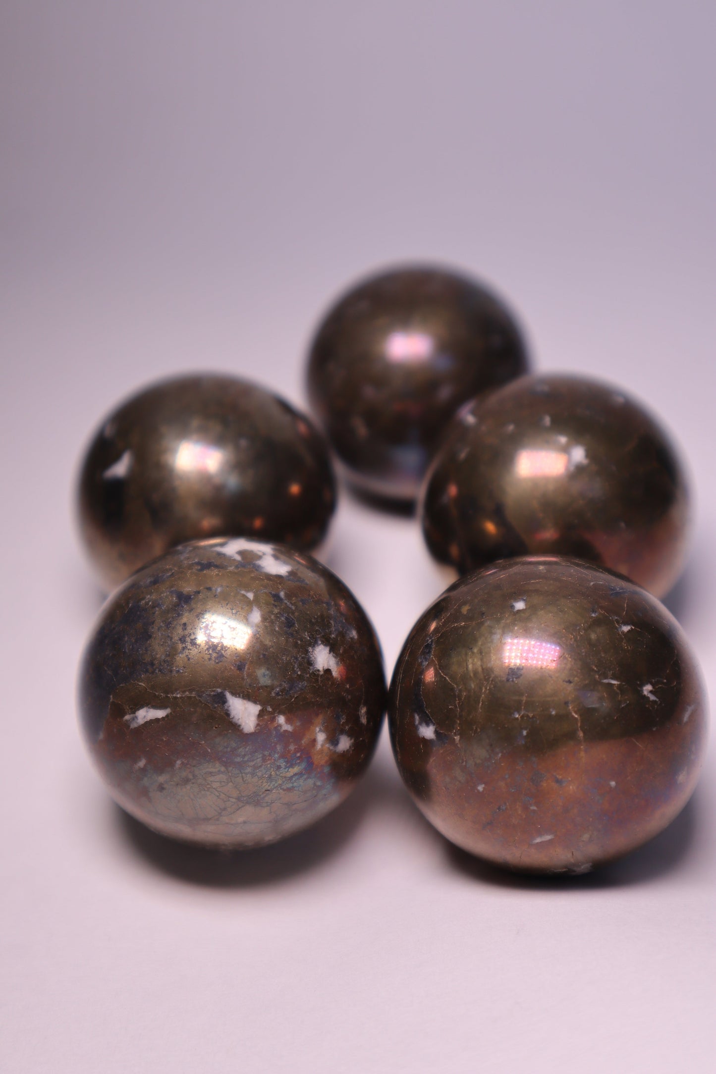 pyrite crystal sphere