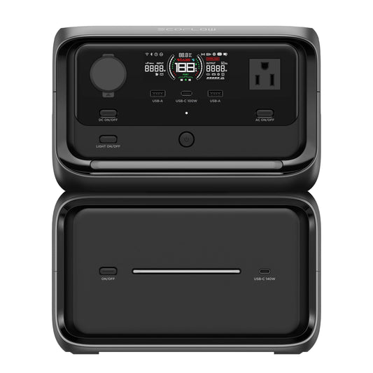 EcoFlow RIVER 3 Max Plus Portable Power Station (858Wh)
