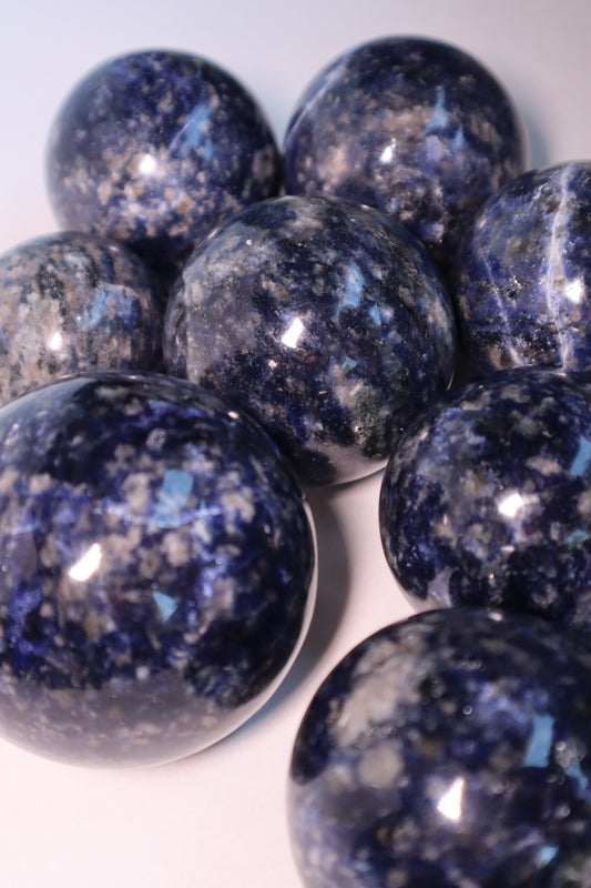 sodalite crystal sphere