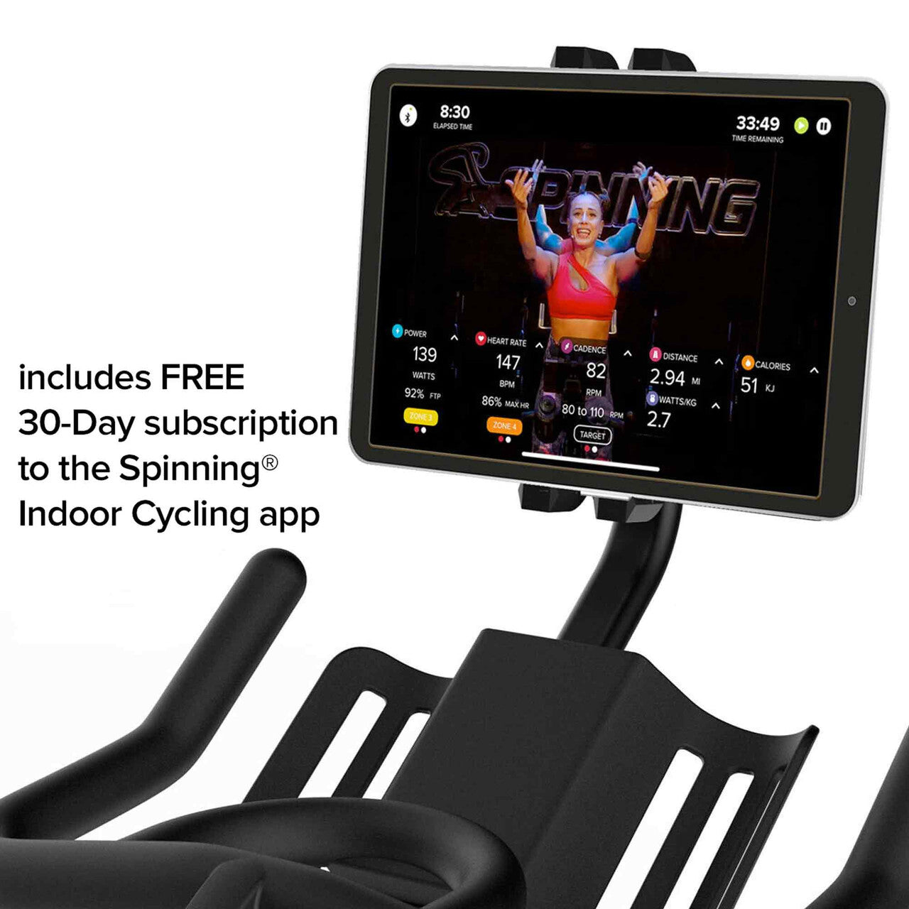 Vélo de spinning connecté Pace