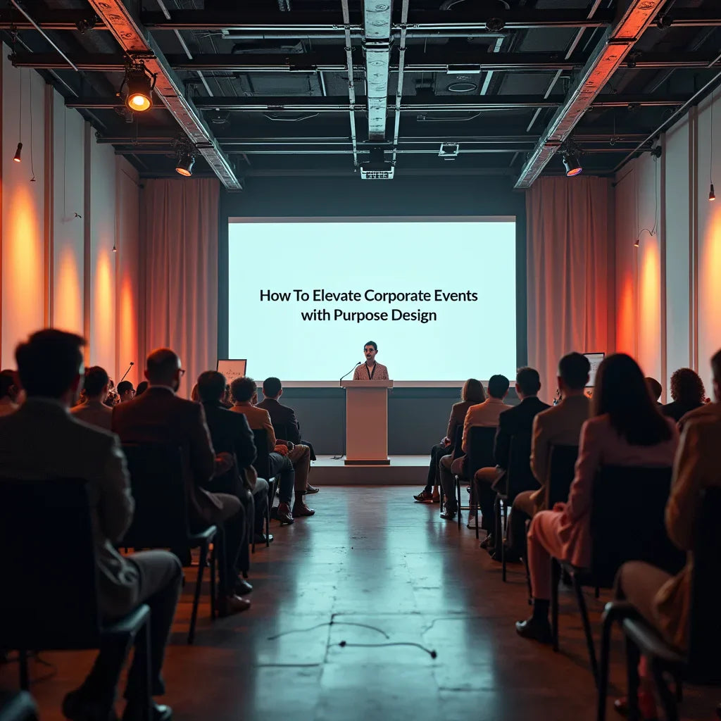 Corporate Events - How to Elevate Corporate Events with Purposeful Design