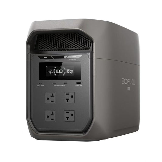 EcoFlow DELTA 3 Max Portable Power Station (2048Wh)
