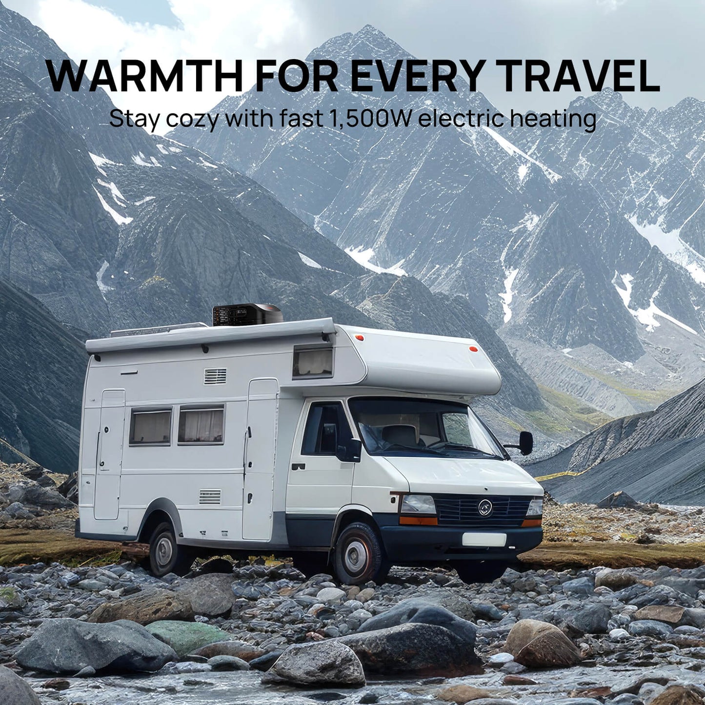 Climatiseur de toit pour camping-car Finnmark 15 000 BTU (R32)