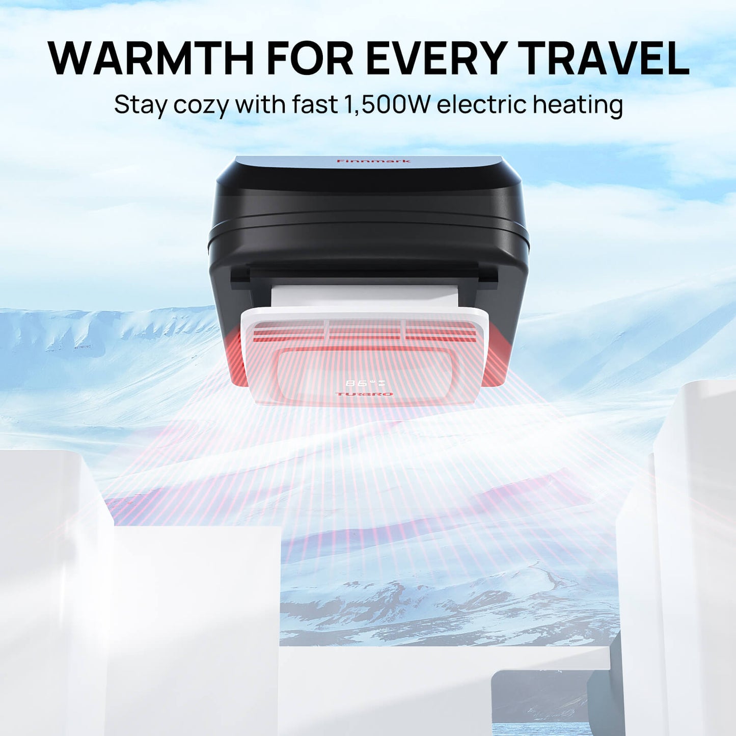 Climatiseur de toit pour camping-car Finnmark 15 000 BTU (R32)