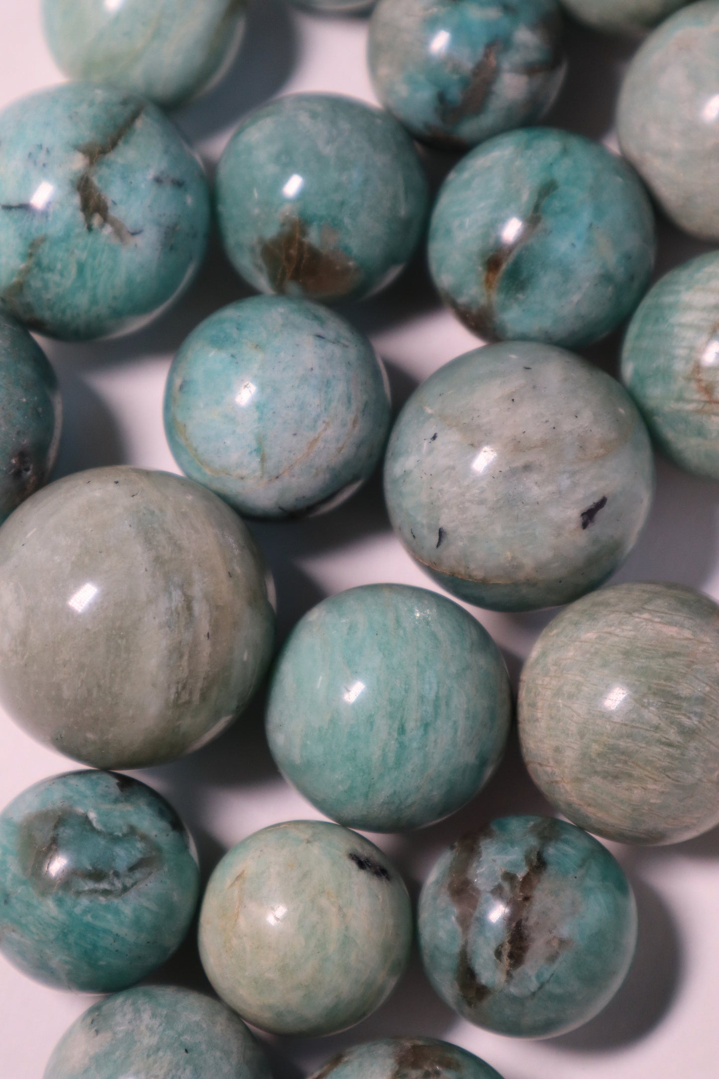 sphère en cristal d'amazonite