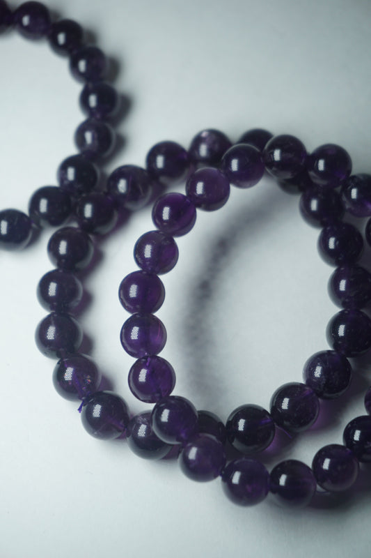 amethyst crystal bracelet