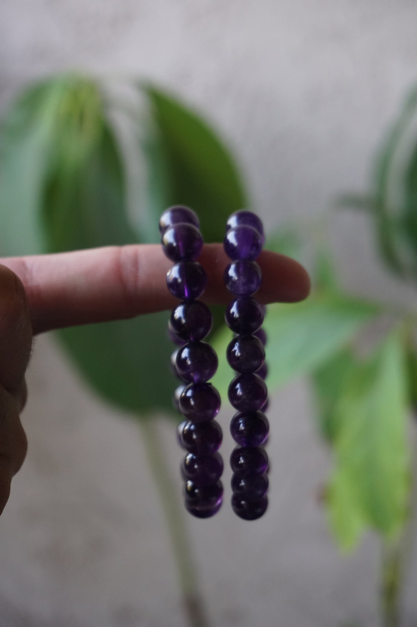 amethyst crystal bracelet