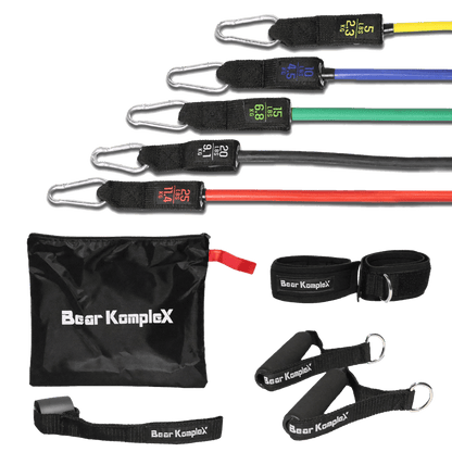 11 Piece Resistance Band Training Set