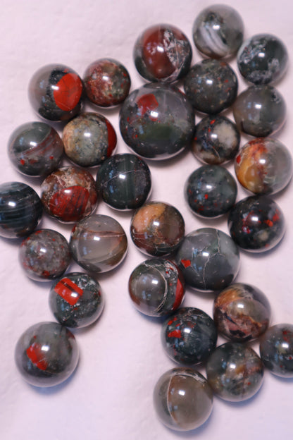 bloodstone crystal sphere