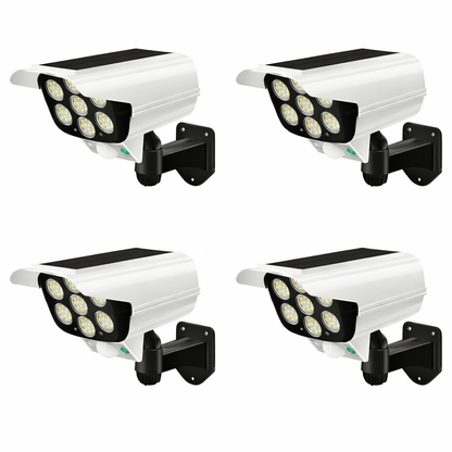 2000LM Solar Motion Sensor Outdoor LED Security Floodlight Wireless 77LED Light