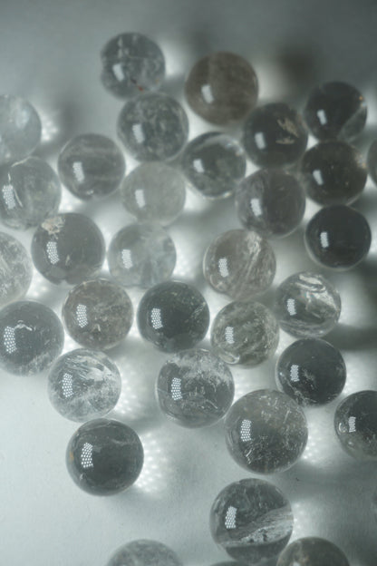 clear quartz crystal sphere
