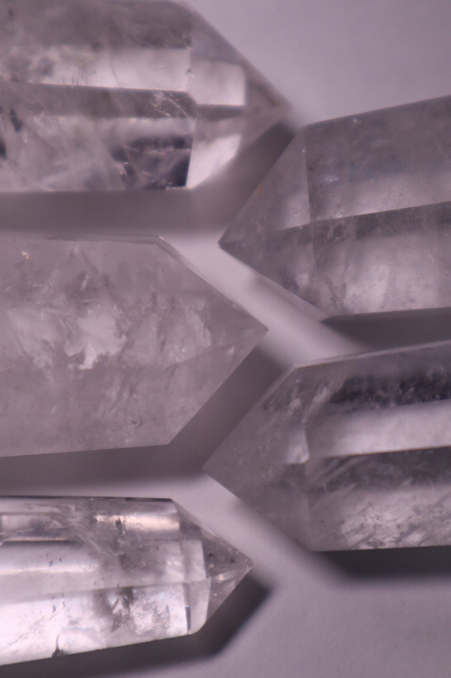 clear quartz crystal tower