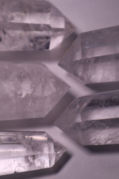 clear quartz crystal tower