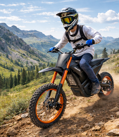 CEMOTO D-Series | Moto cross électrique tout-terrain 3000W-6000W pour adolescents et adultes