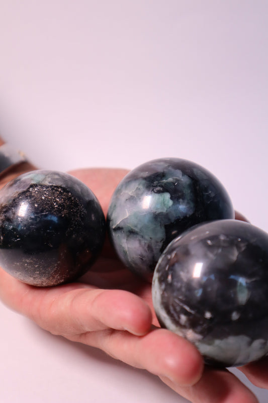 emerald crystal sphere