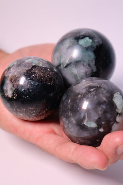 emerald crystal sphere