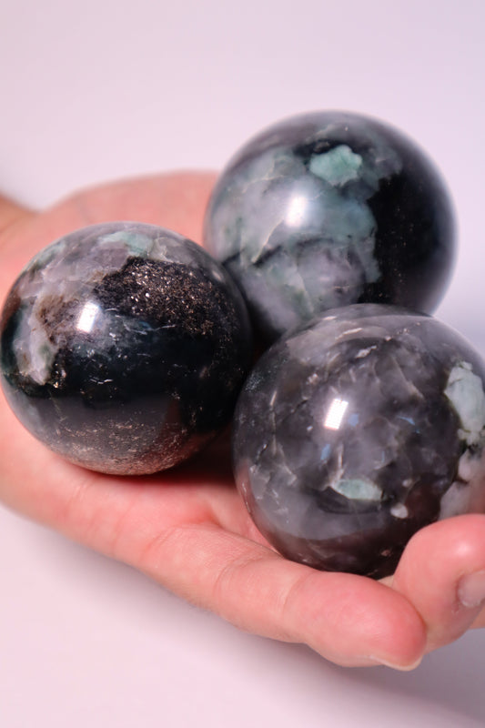 emerald crystal sphere
