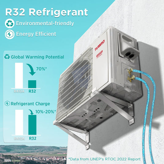 (Boîte ouverte) Climatiseur mini-split monozone Finnmark (R32)
