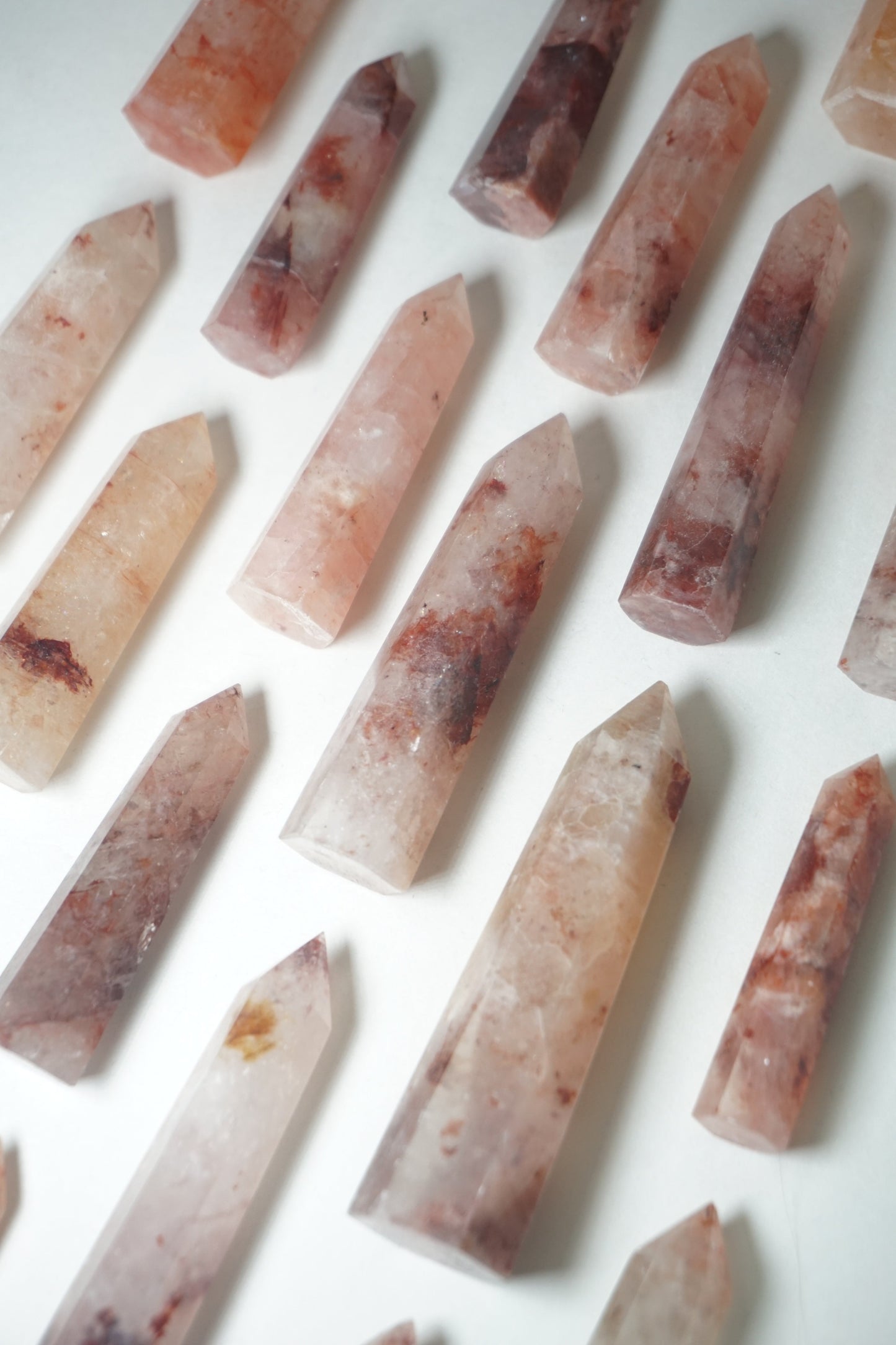 fire quartz crystal tower