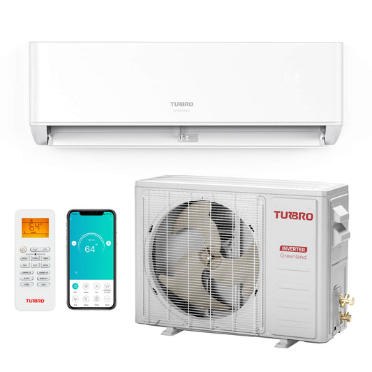 (Boîte ouverte) Climatiseur bibloc monosplit avec pompe à chaleur Groenland (R454B)