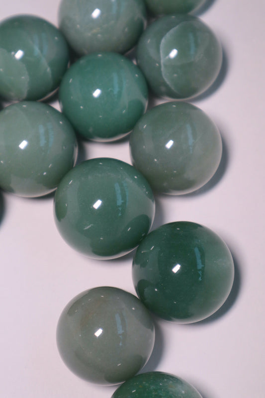 green aventurine crystal sphere