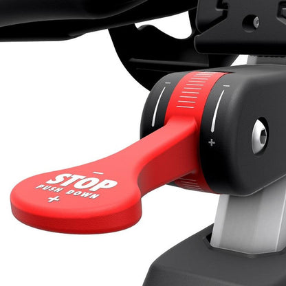 Vélo d'intérieur Life Fitness IC6 - Guidon et selle réglables - Affichage numérique - Porte-bidons