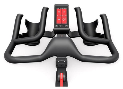 Vélo d'intérieur Life Fitness IC6 - Guidon et selle réglables - Affichage numérique - Porte-bidons