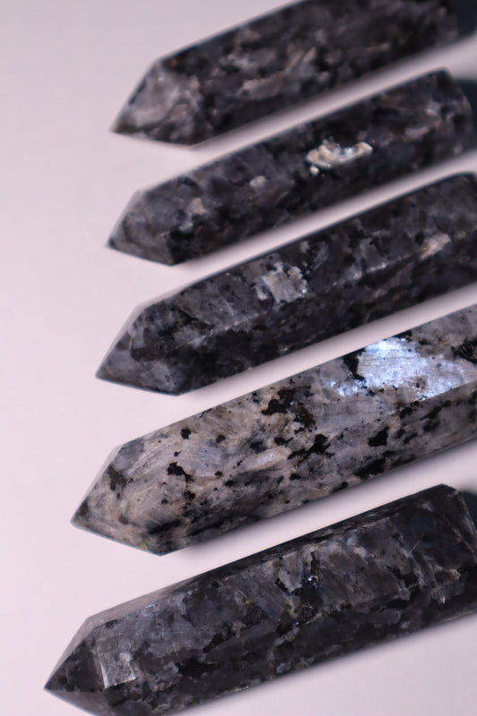 larvikite crystal tower
