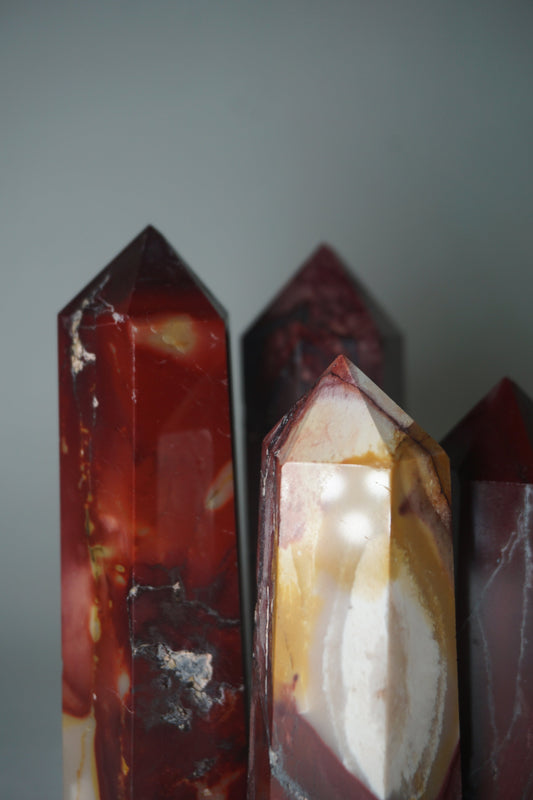 mookaite jasper crystal tower