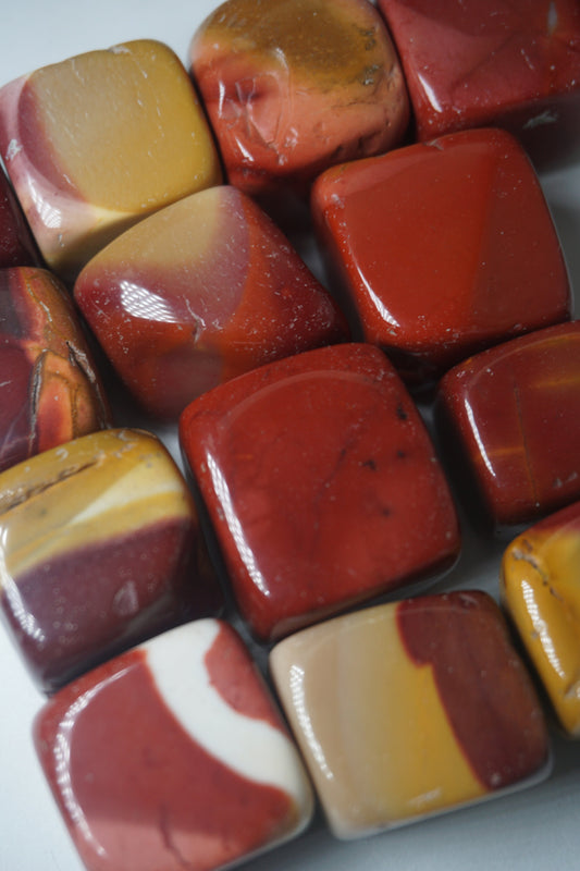 mookaite jasper crystal cube