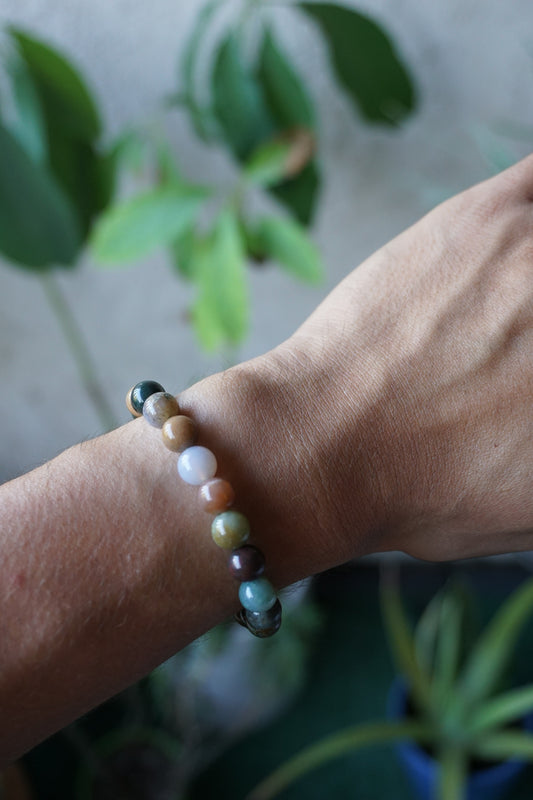 ocean jasper crystal bracelet