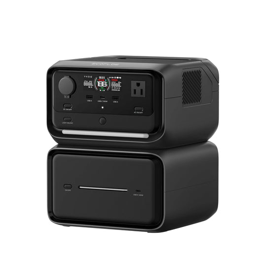 EcoFlow RIVER 3 Max Plus Portable Power Station (858Wh)