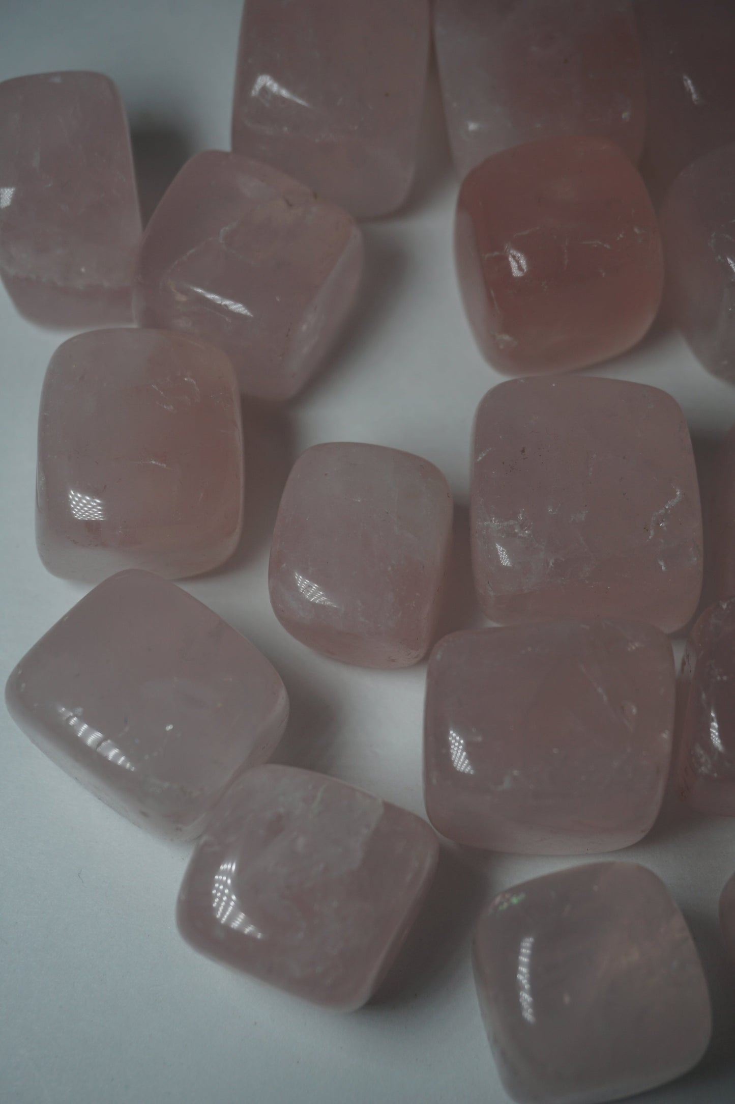 rose quartz crystal cube