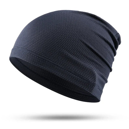 Summer Breathable Cycling Cap Bicycle Hiking Fishing Hats Sport Tennis Elastic Hat Basketball Baseball Fashion Beanies Men Women