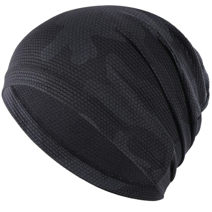 Summer Breathable Cycling Cap Bicycle Hiking Fishing Hats Sport Tennis Elastic Hat Basketball Baseball Fashion Beanies Men Women