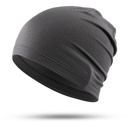 Summer Breathable Cycling Cap Bicycle Hiking Fishing Hats Sport Tennis Elastic Hat Basketball Baseball Fashion Beanies Men Women