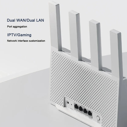 WiFi 7 BE3600 Dual Band Gaming Router 3570Mbps Mesh VPN Dual WAN LAN