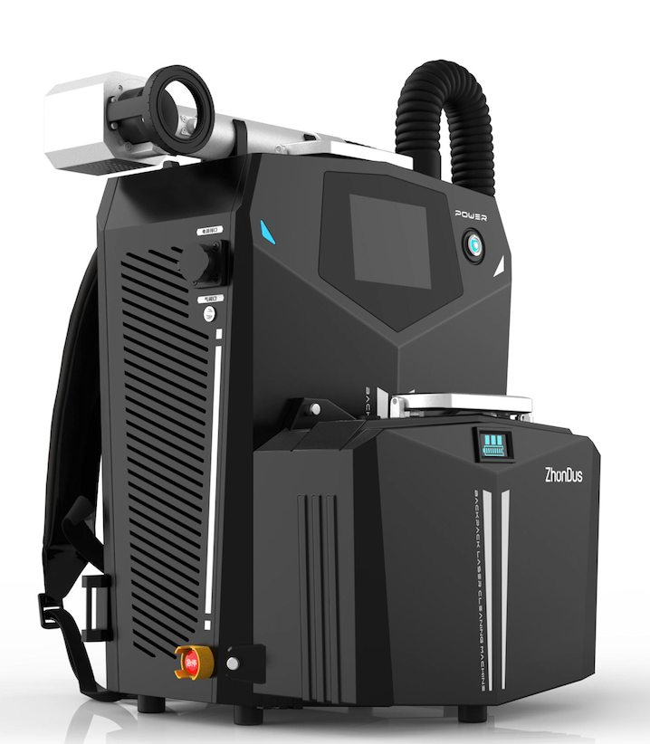 Laser-Powered Cleaning 300W handheld and Backpack