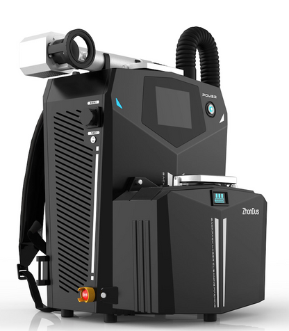 Laser-Powered Cleaning 300W handheld and Backpack