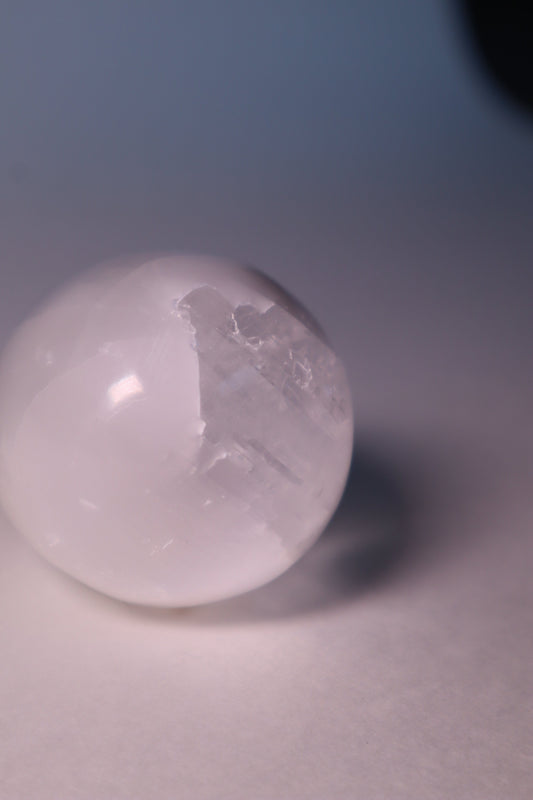 selenite | satin spar crystal sphere