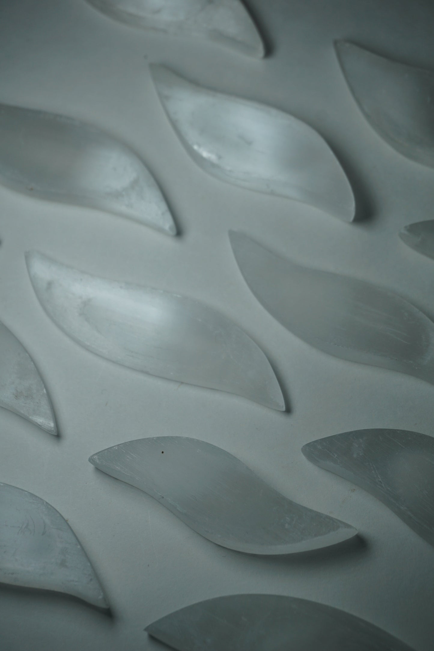selenite | satin spar crystal stand