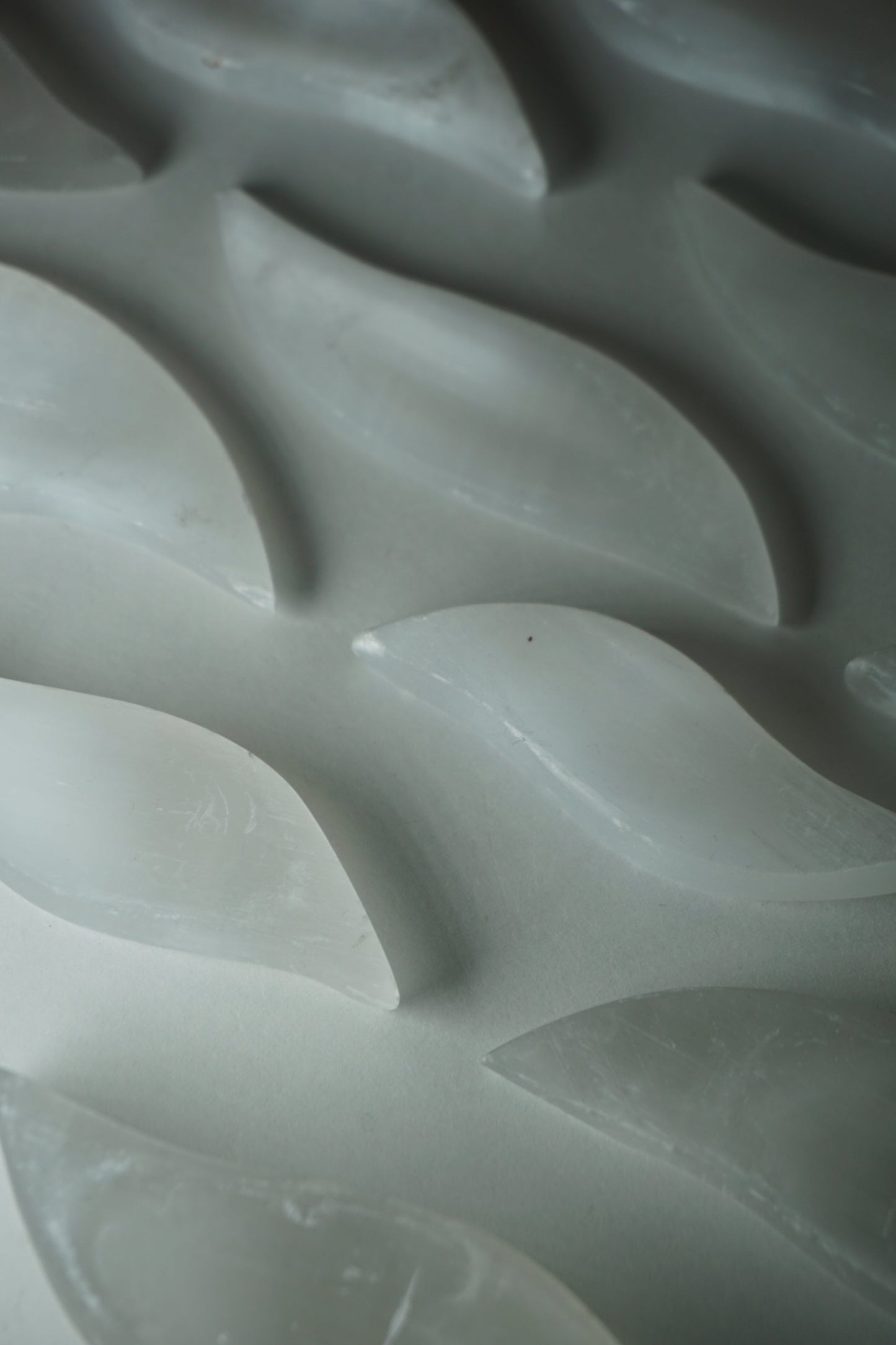 selenite | satin spar crystal stand