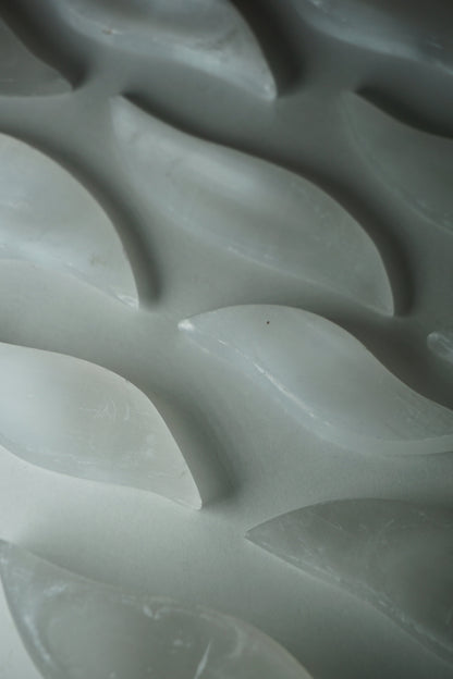 selenite | satin spar crystal stand