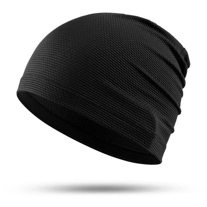 Summer Breathable Cycling Cap Bicycle Hiking Fishing Hats Sport Tennis Elastic Hat Basketball Baseball Fashion Beanies Men Women