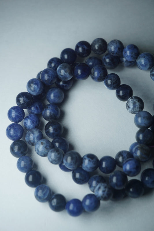 sodalite crystal bracelet