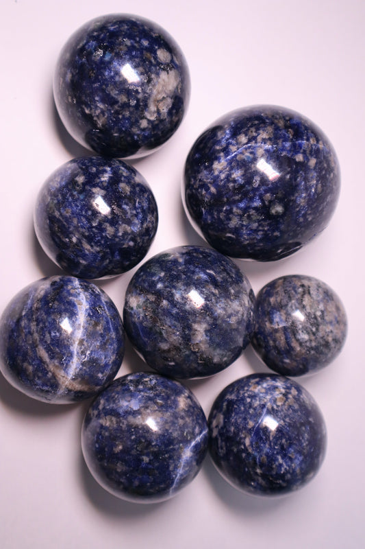sodalite crystal sphere