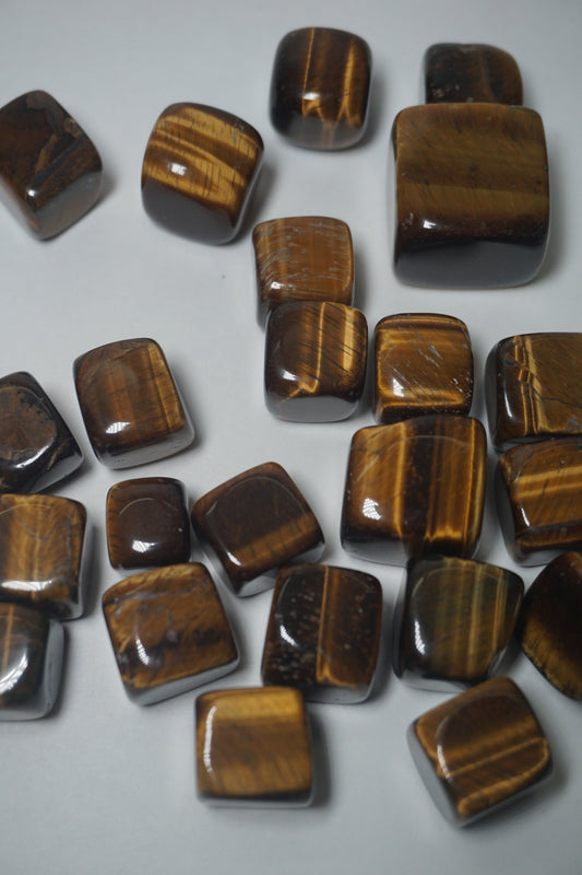 tigers eye crystal cube